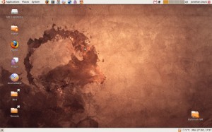 screen810 Ubuntu 8.10 Desktop